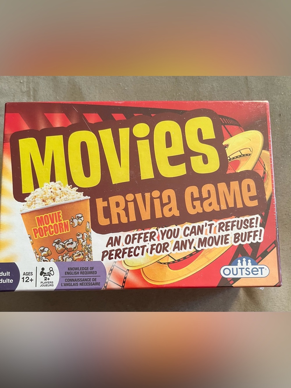 Movies Trivia Game Brand New Sealed